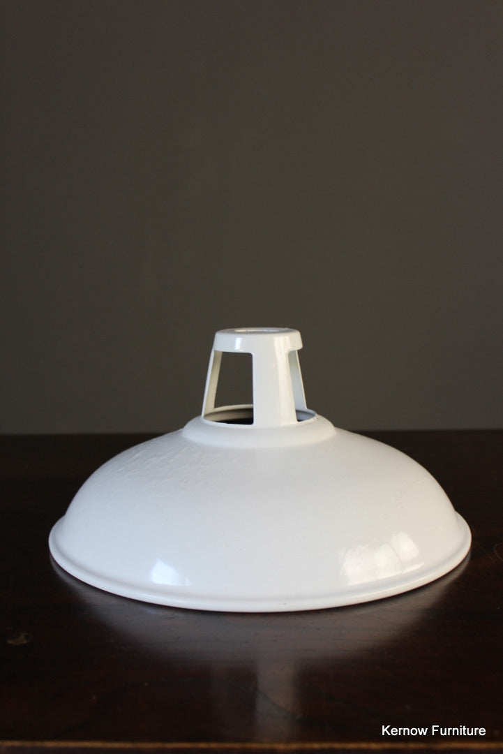 White Lamp Shade - Kernow Furniture