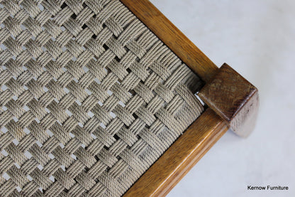 1950s Oak Footstool - Kernow Furniture