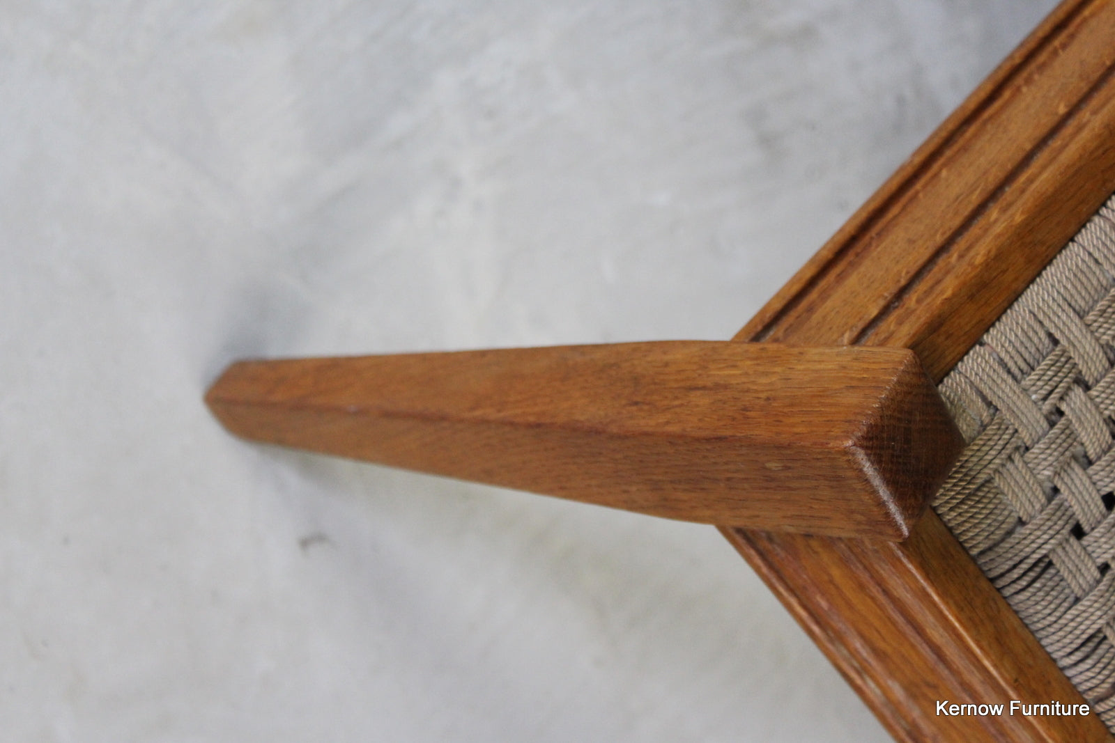 1950s Oak Footstool - Kernow Furniture