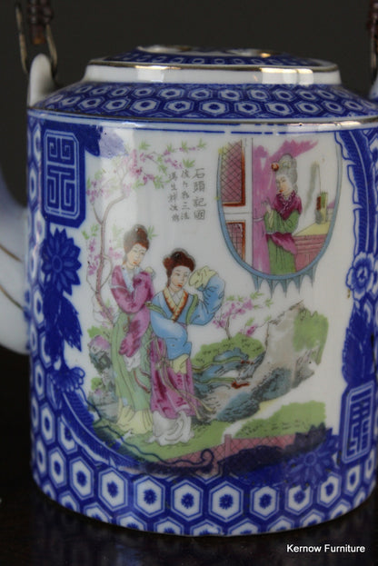 Oriental Tea Pot - Kernow Furniture