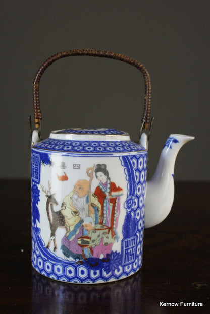 Oriental Tea Pot - Kernow Furniture