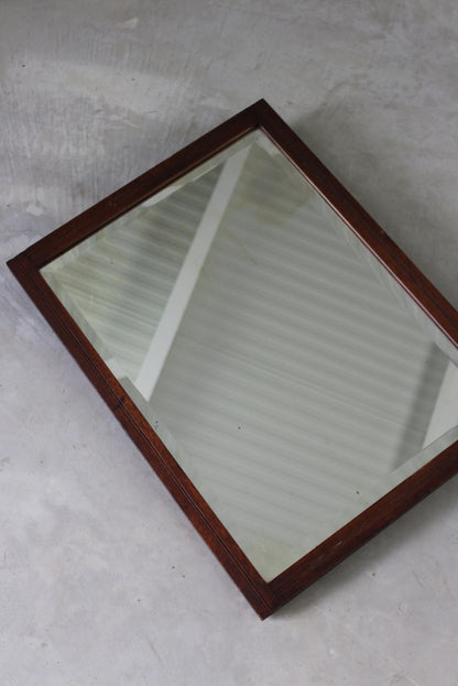 Mahogany Wall Mirror - Kernow Furniture