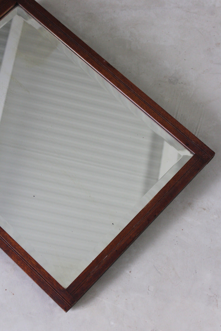 Mahogany Wall Mirror - Kernow Furniture