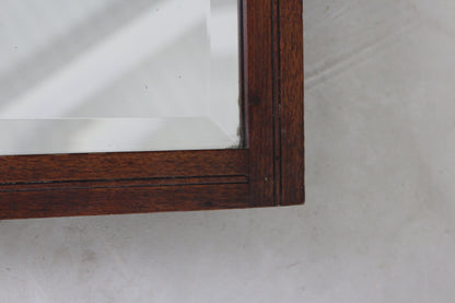 Mahogany Wall Mirror - Kernow Furniture