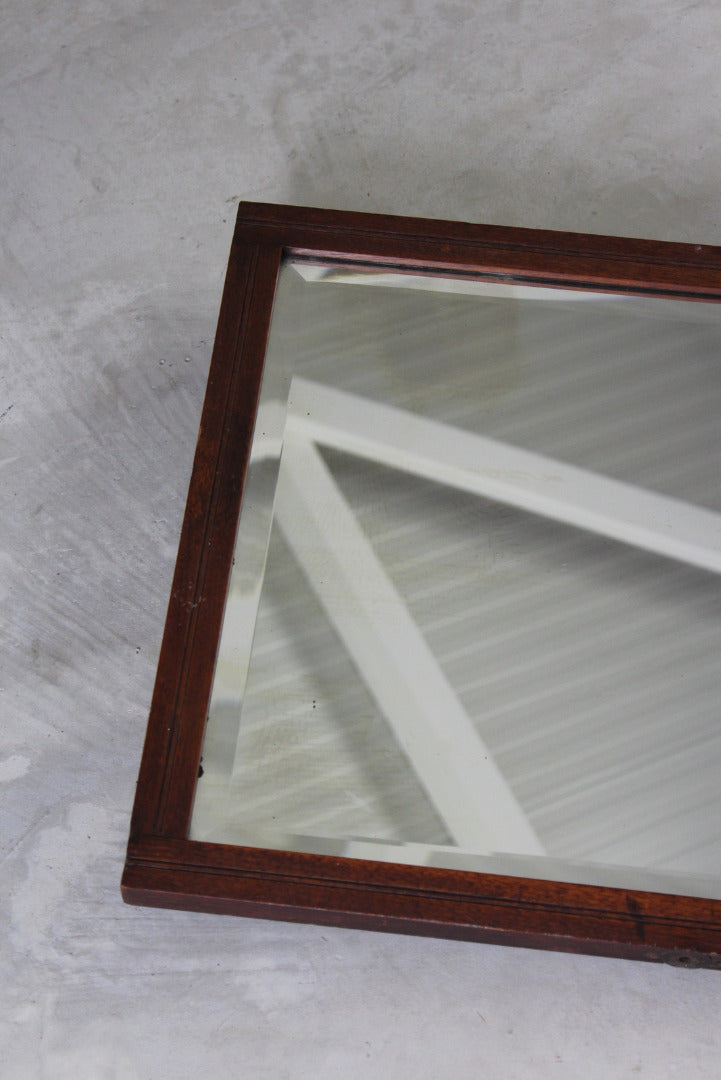 Mahogany Wall Mirror - Kernow Furniture