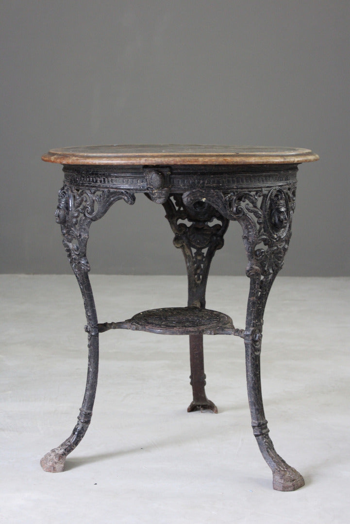 A. Reynolds Cast Iron Pub Table - Kernow Furniture