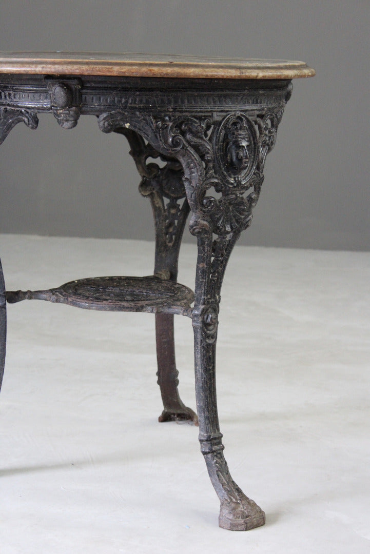 A. Reynolds Cast Iron Pub Table - Kernow Furniture