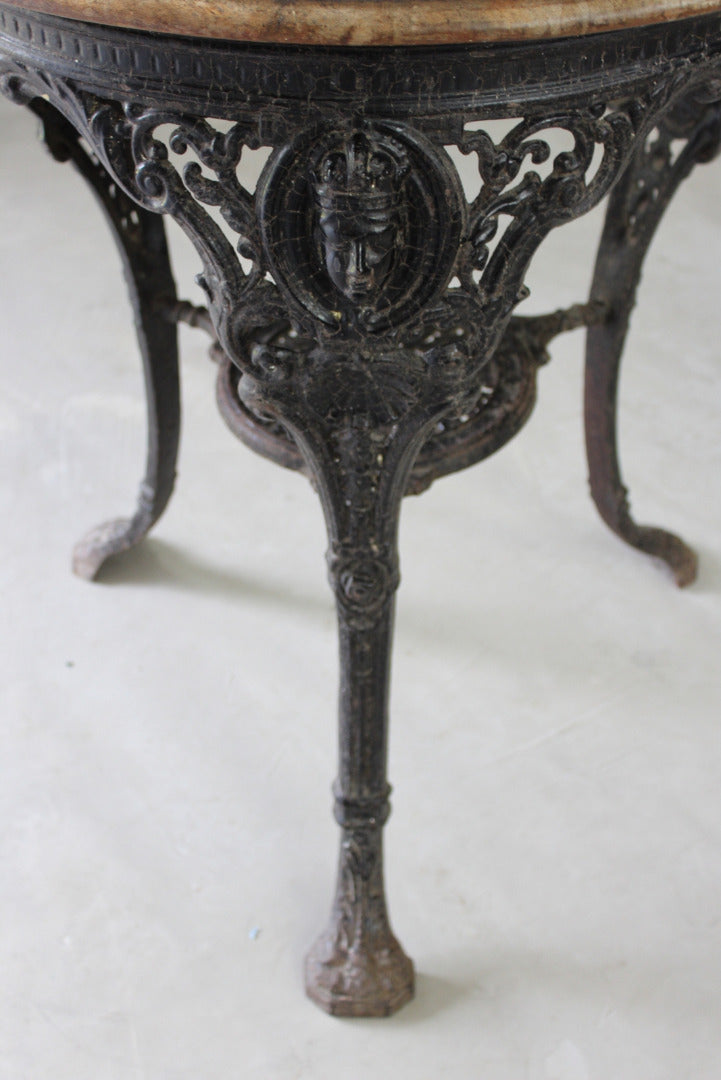 A. Reynolds Cast Iron Pub Table - Kernow Furniture