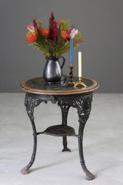 A. Reynolds Cast Iron Pub Table - Kernow Furniture