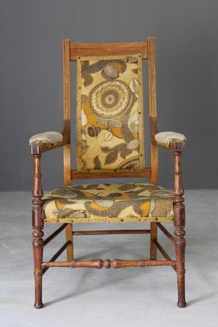 Edwardian Open Armchair - Kernow Furniture