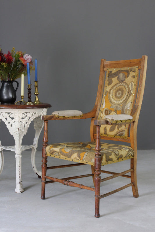 Edwardian Open Armchair - Kernow Furniture