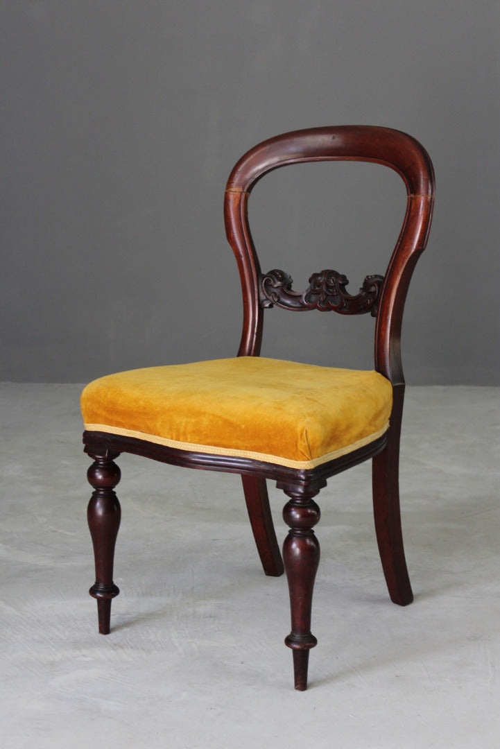 Victorian Balloon Back Dining Chair - Kernow Furniture