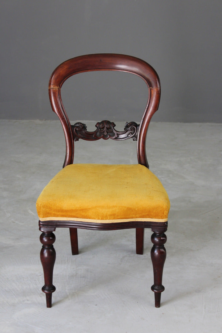 Victorian Balloon Back Dining Chair - Kernow Furniture