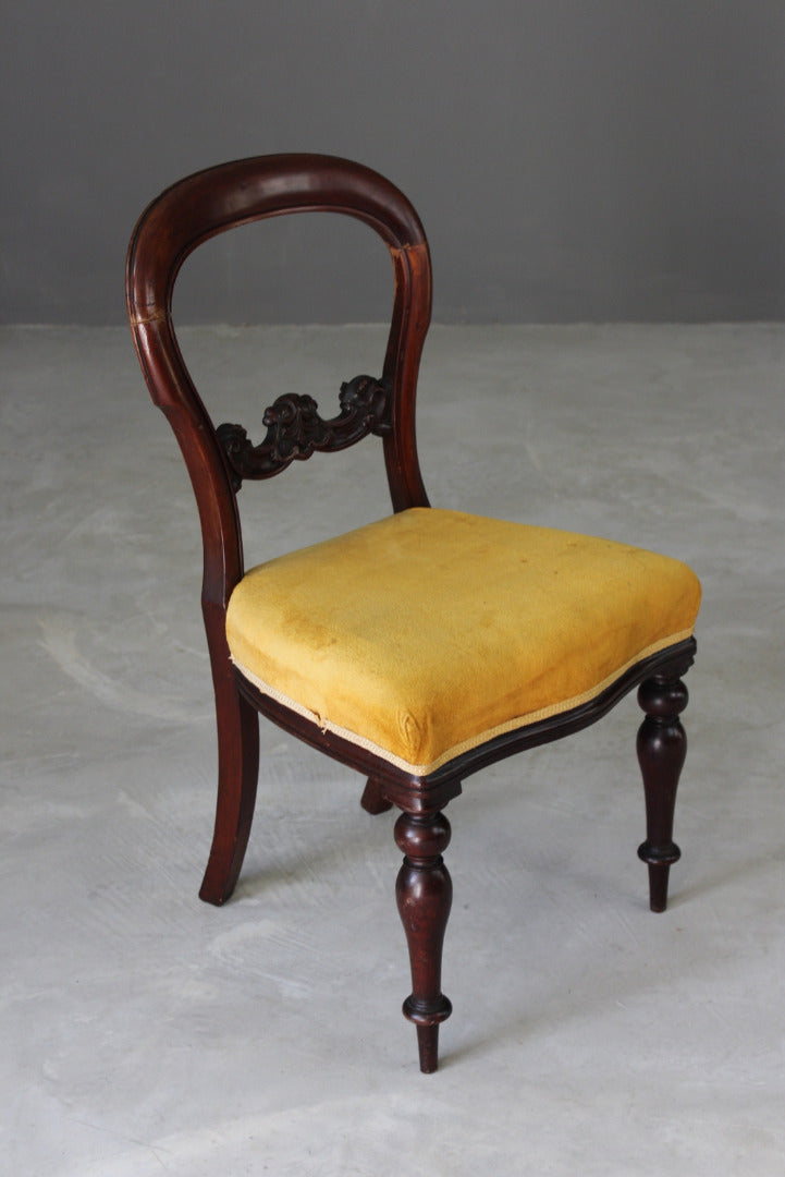 Victorian Balloon Back Dining Chair - Kernow Furniture