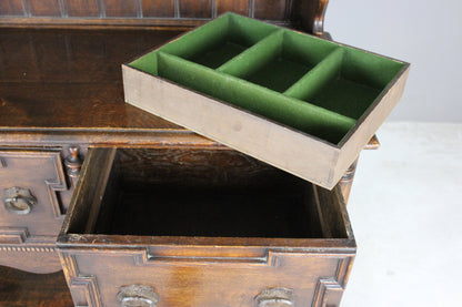 Early 20th Century Dark Oak Dresser - Kernow Furniture