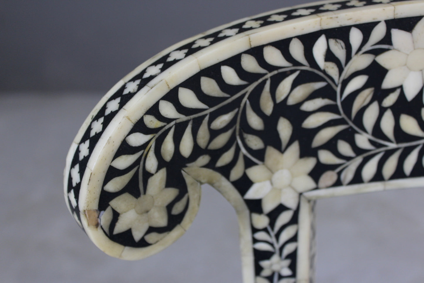 Single Anglo Indian Bone Inlay Chair - Kernow Furniture