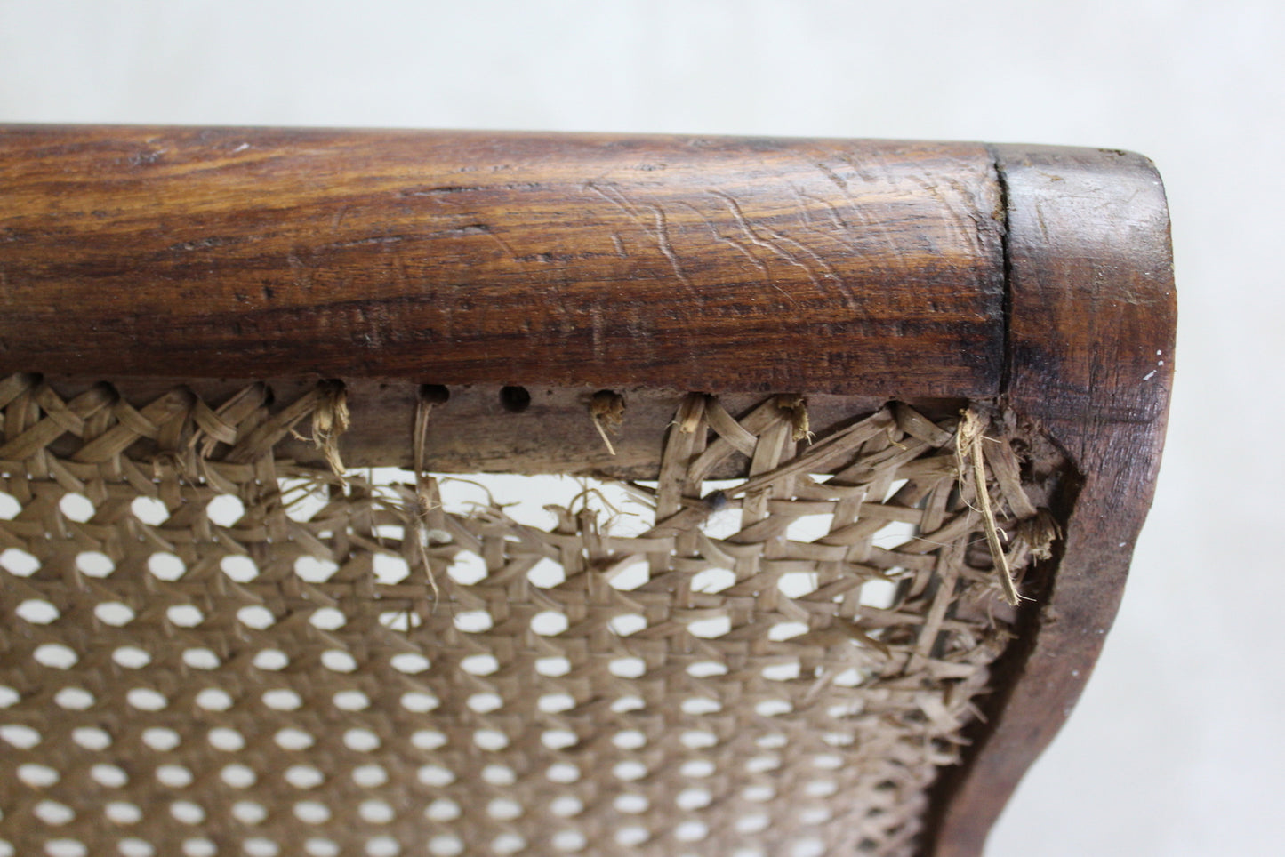 Anglo Indian Caned Sofa - Kernow Furniture