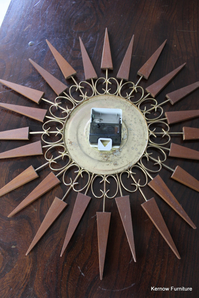 Paico Sunburst Clock - Kernow Furniture