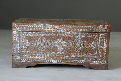 Syrian Inlaid Blanket Box - Kernow Furniture