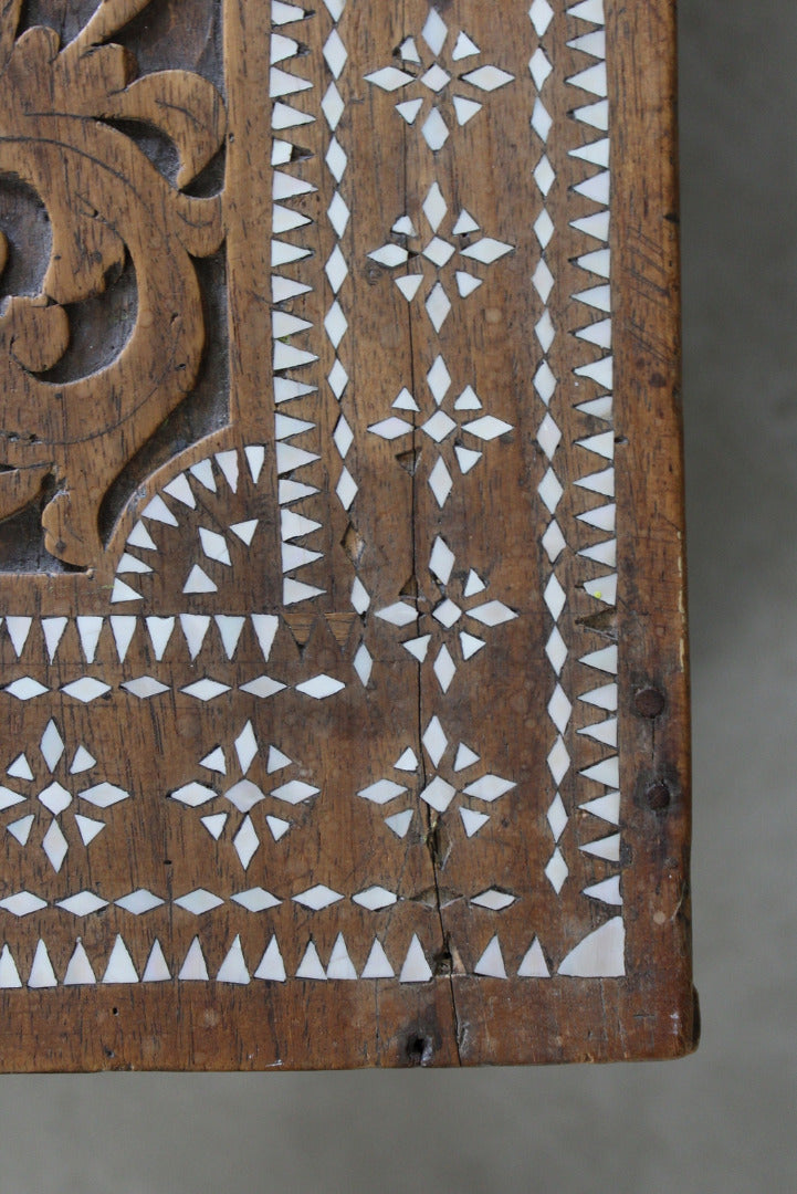 Syrian Inlaid Blanket Box - Kernow Furniture