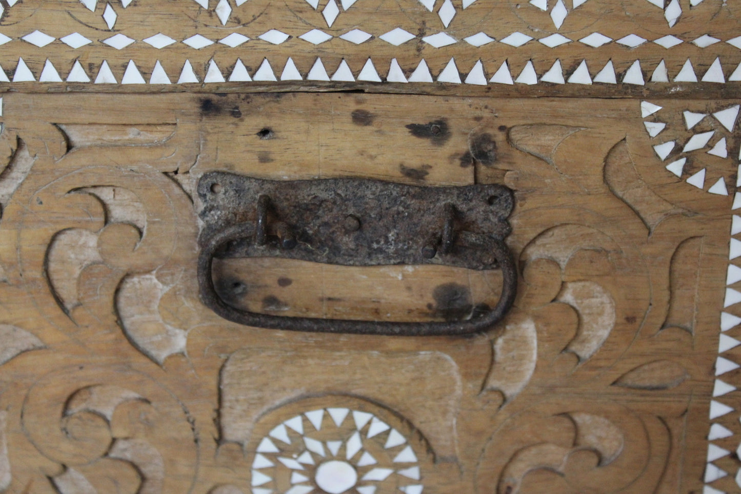 Syrian Inlaid Blanket Box - Kernow Furniture