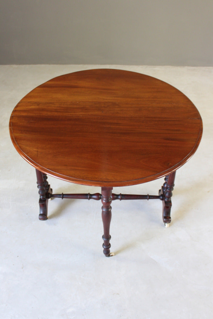 Antique Mahogany Sutherland Table - Kernow Furniture