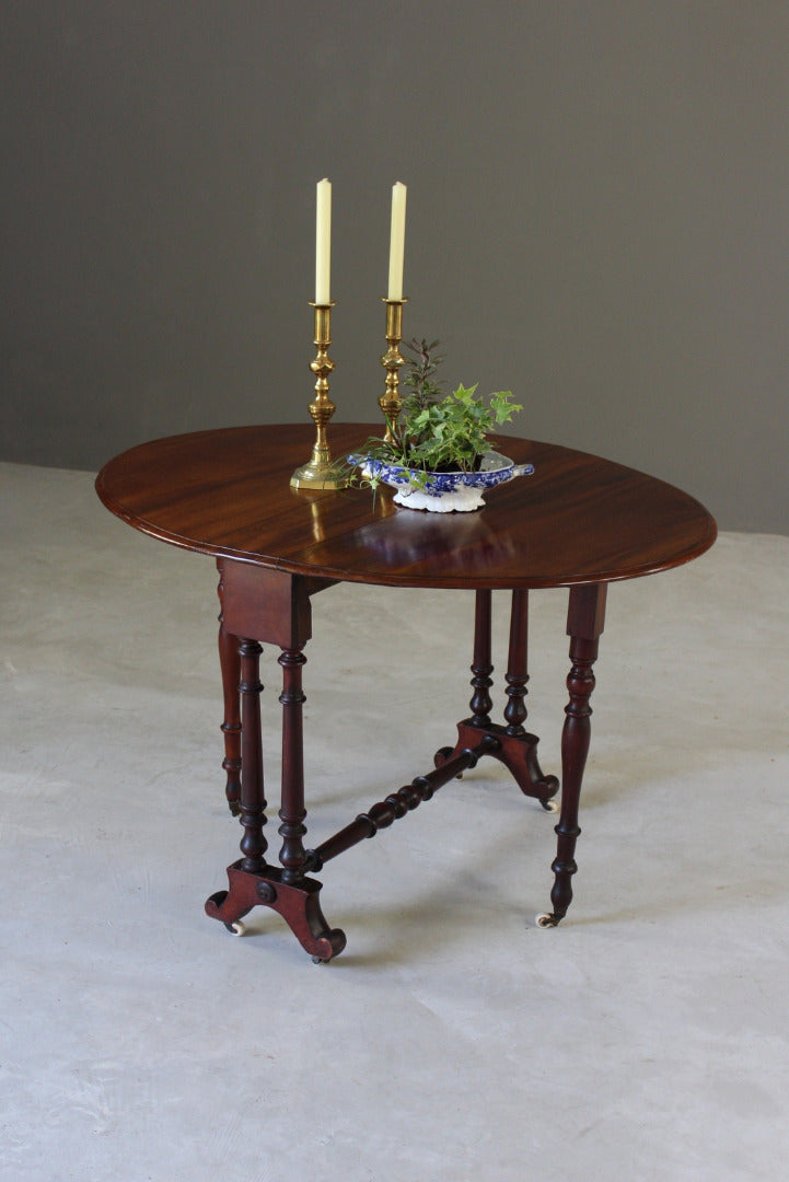 Antique Mahogany Sutherland Table - Kernow Furniture