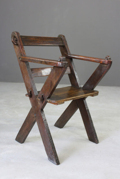 Rustic Glastonbury Chair - Kernow Furniture