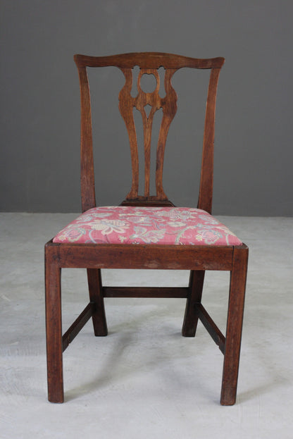 Georgian Style Mahogany Dining Chair - Kernow Furniture