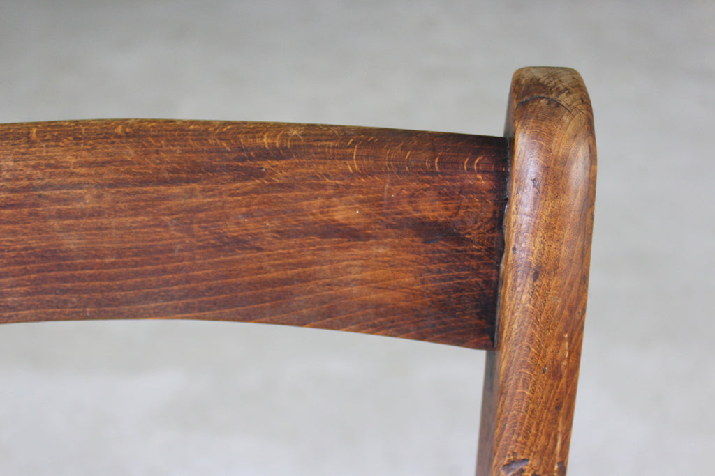 Beech & Rush Rocking Chair - Kernow Furniture