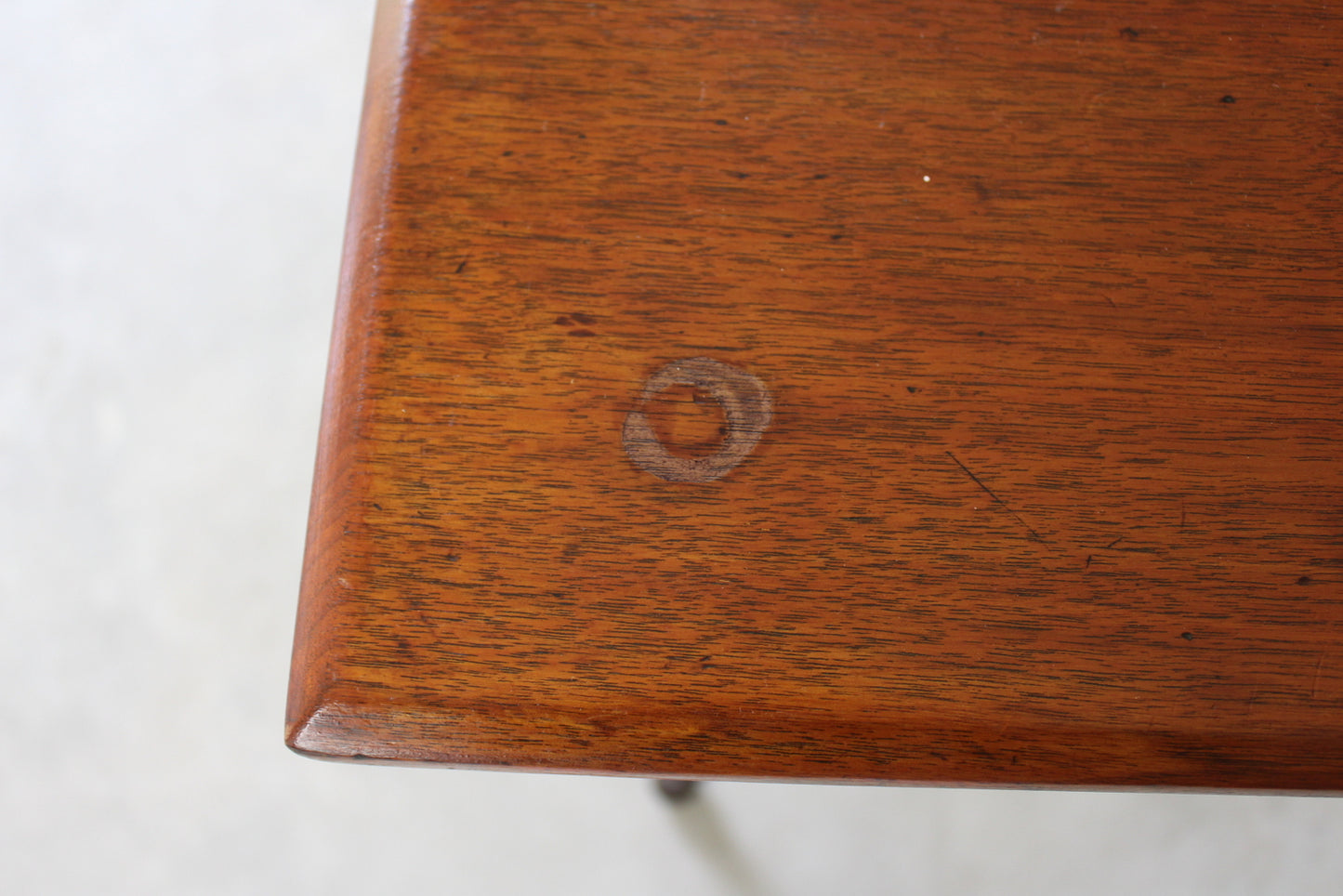 Victorian Mahogany Square Side Table - Kernow Furniture