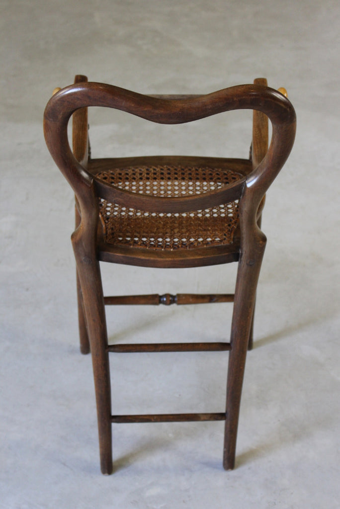 Caned Childs High Chair - Kernow Furniture