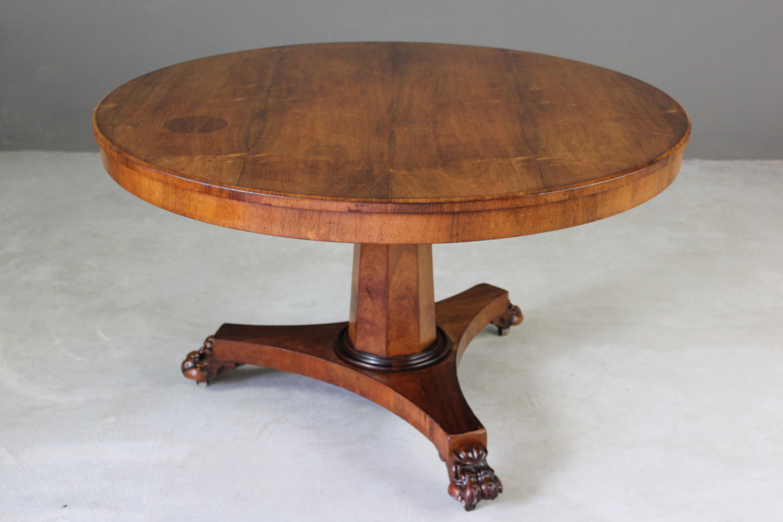 Early 19th Century Rosewood Tilt Top Table - Kernow Furniture