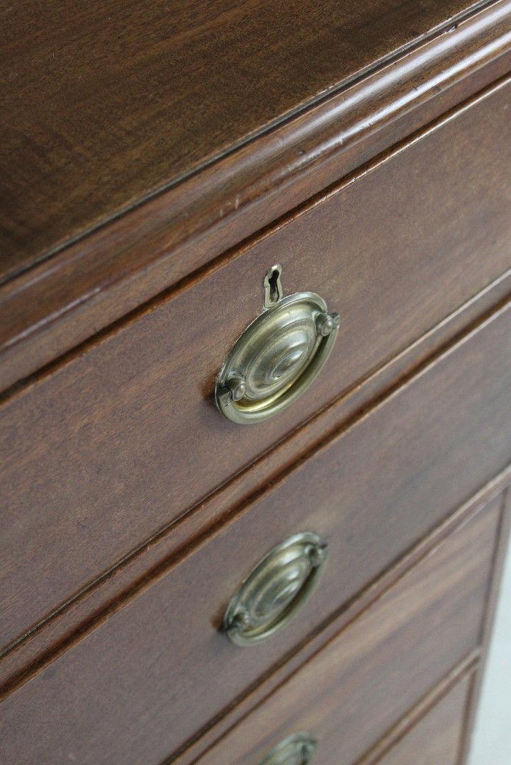 Georgian Mahogany Chest of Drawers - Kernow Furniture