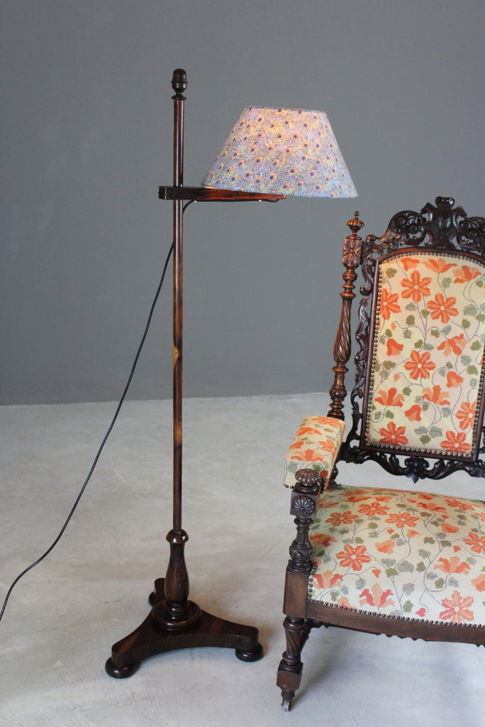 Rosewood Reading Lamp - Kernow Furniture