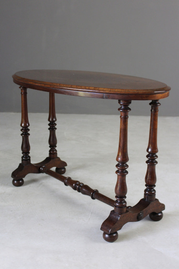 Victorian Oval Occasional Table - Kernow Furniture