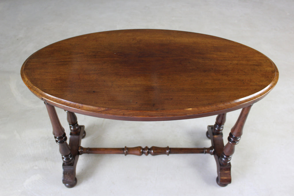 Victorian Oval Occasional Table - Kernow Furniture