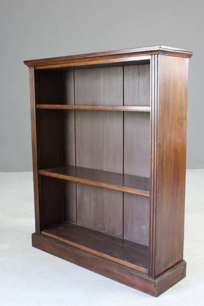 Mahogany Freestanding Bookcase - Kernow Furniture