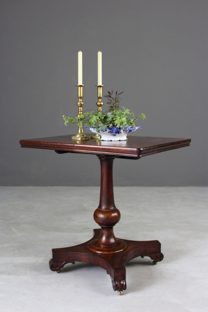 Victorian Mahogany Tea Table - Kernow Furniture
