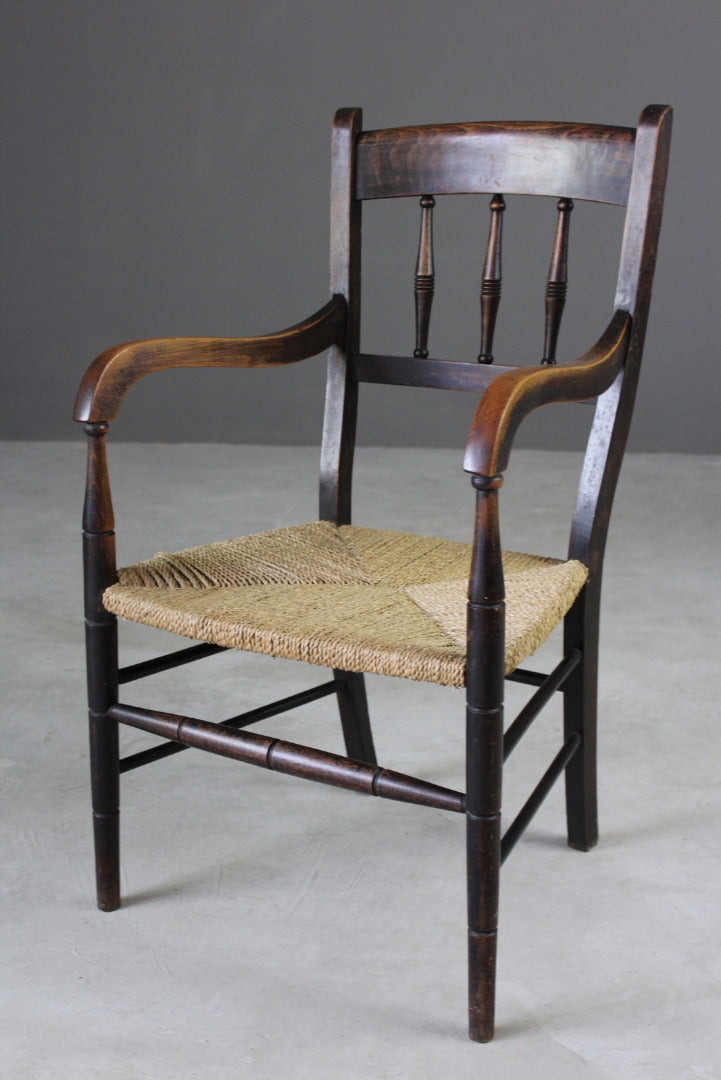 Rustic Country Style Carver Chair - Kernow Furniture