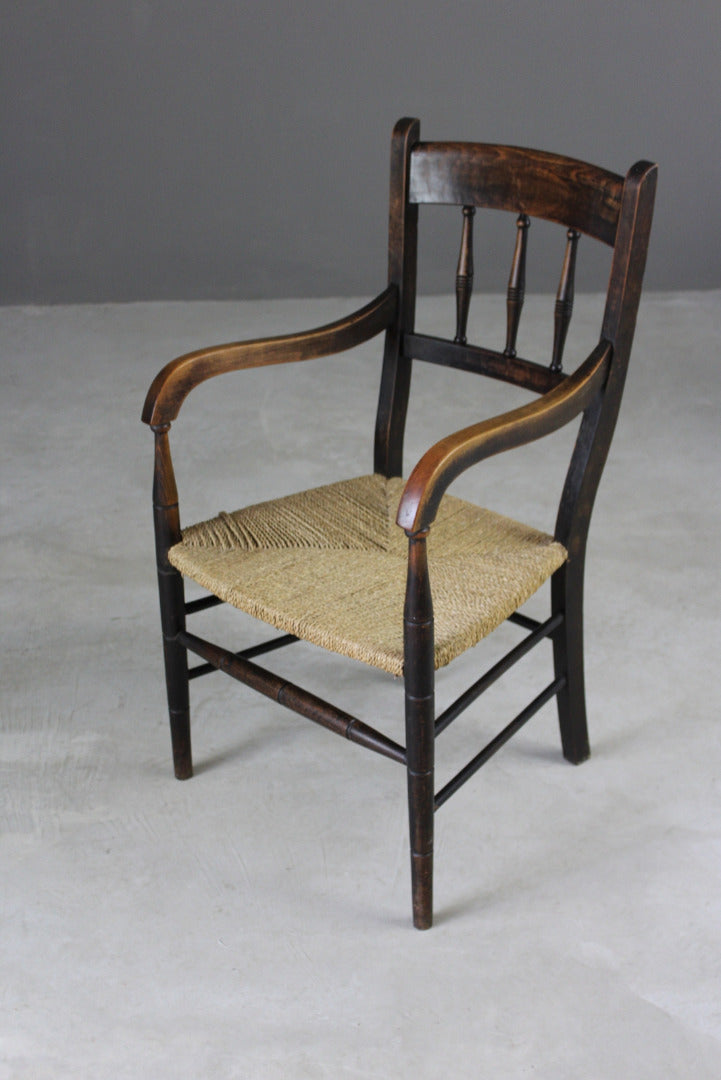 Rustic Country Style Carver Chair - Kernow Furniture