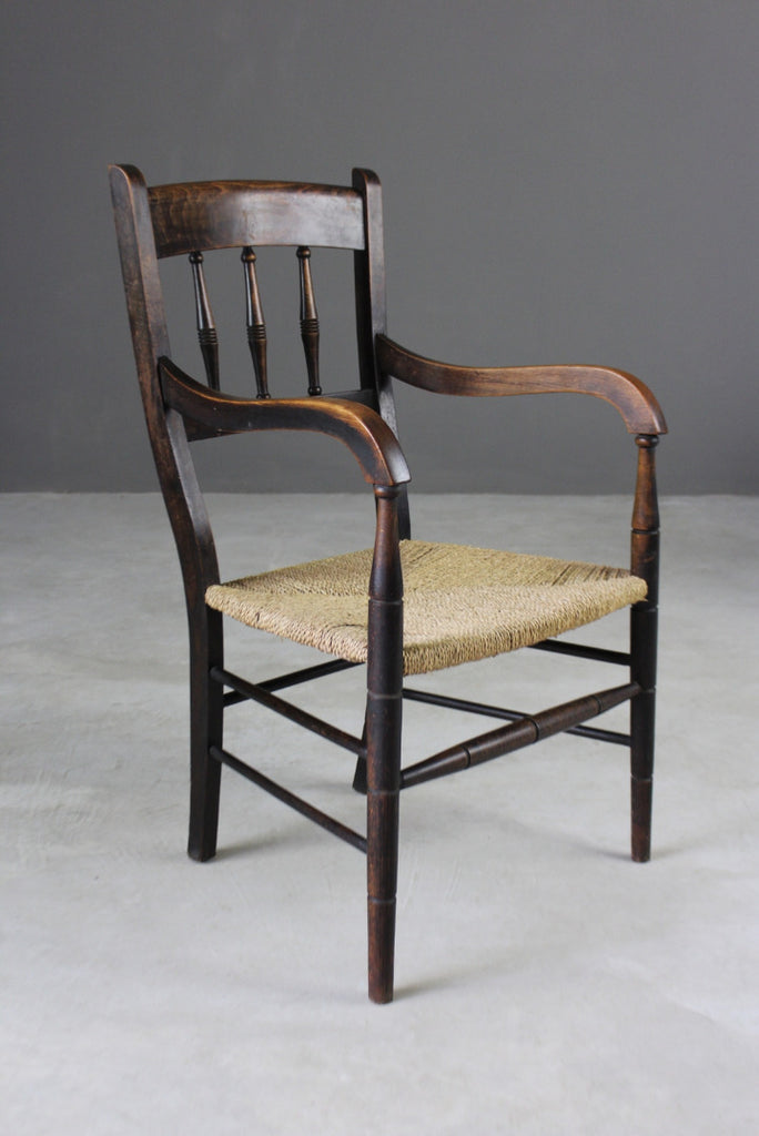 Rustic Country Style Carver Chair - Kernow Furniture