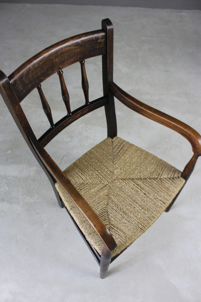 Rustic Country Style Carver Chair - Kernow Furniture