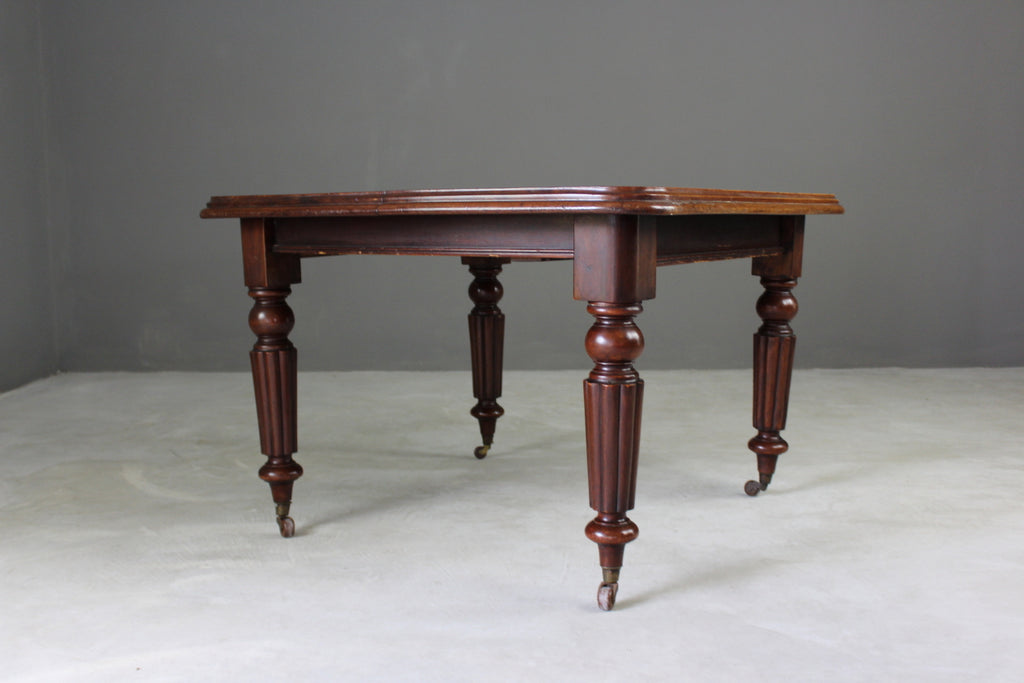 Victorian Mahogany Dining Table - Kernow Furniture