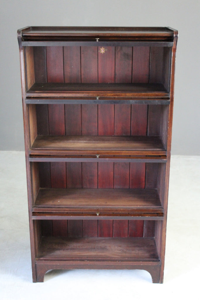 Kenrick & Jefferson Glazed Barristers Bookcase - Kernow Furniture