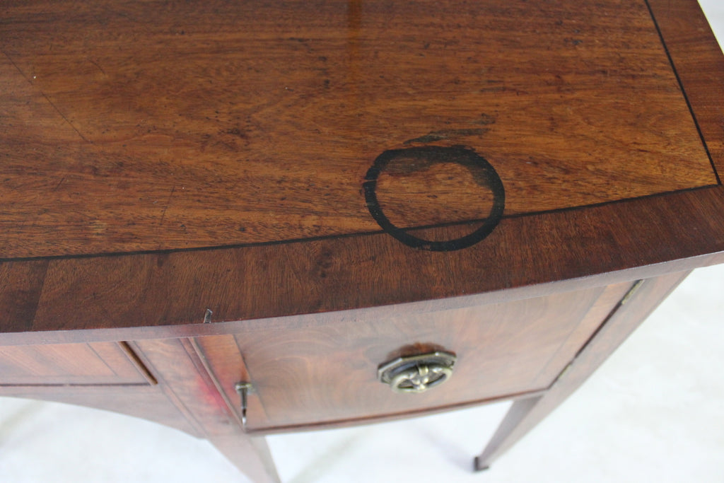 Early 19th Century Bow Front Sideboard - Kernow Furniture
