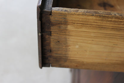 Rustic Oak & Elm Dresser Base - Kernow Furniture