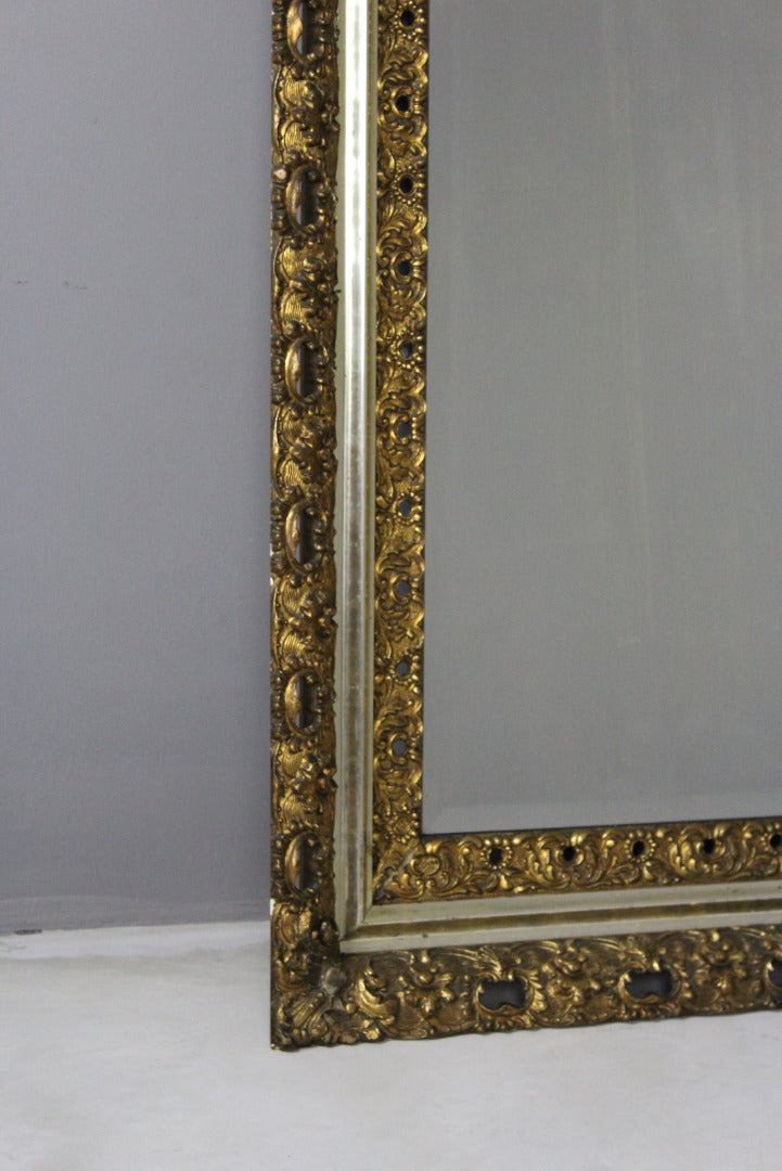 Large Ornate Gilt Mirror - Kernow Furniture