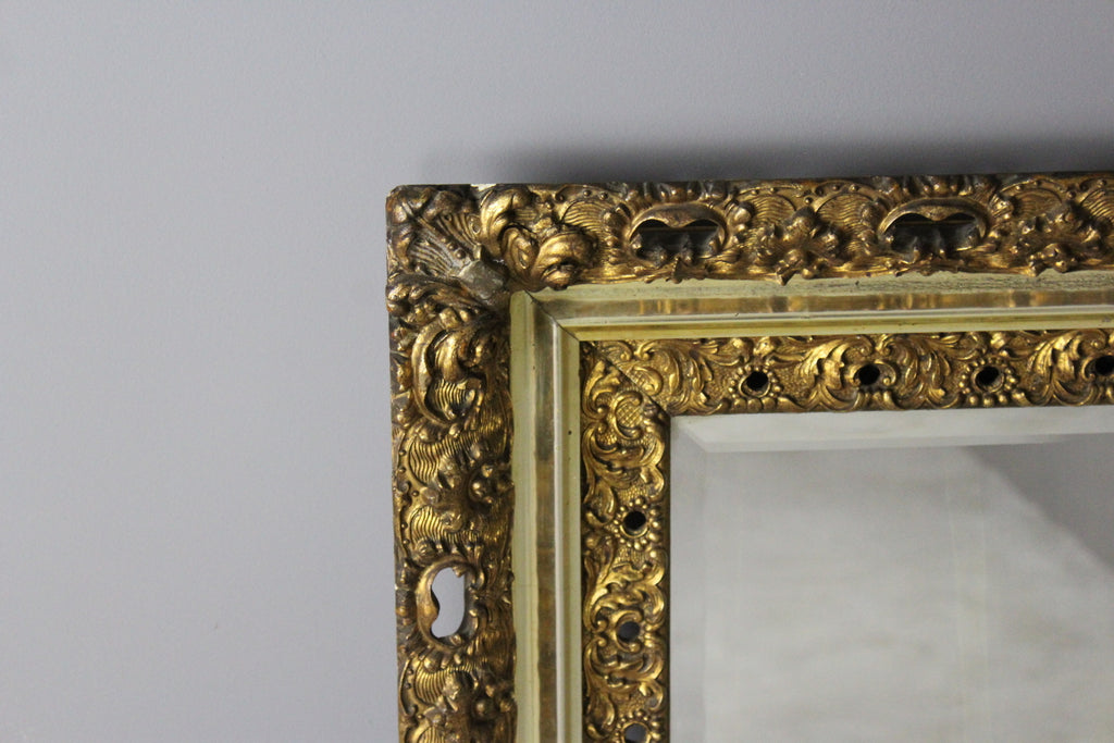 Large Ornate Gilt Mirror - Kernow Furniture