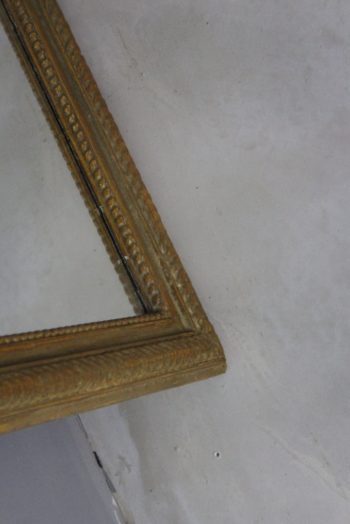 Large Antique Dome Top Pier Mirror - Kernow Furniture